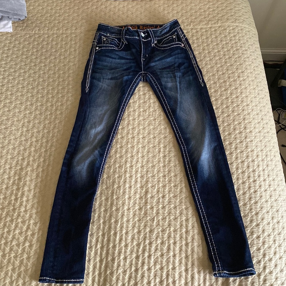 Rock revival skinny jeans